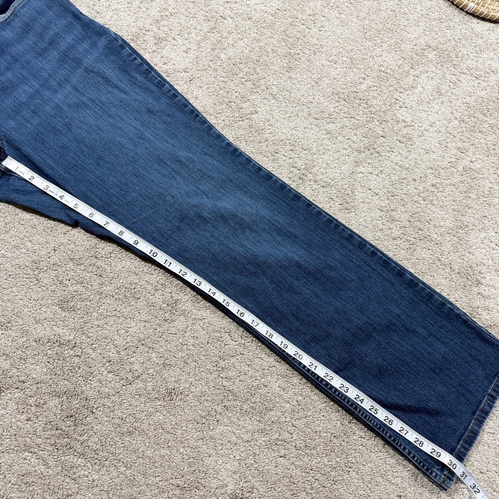 Duluth Trading Co Women's DuluthFlex Daily Denim Bootcut Jeans Mid Rise 16X33 - Picture 13 of 16